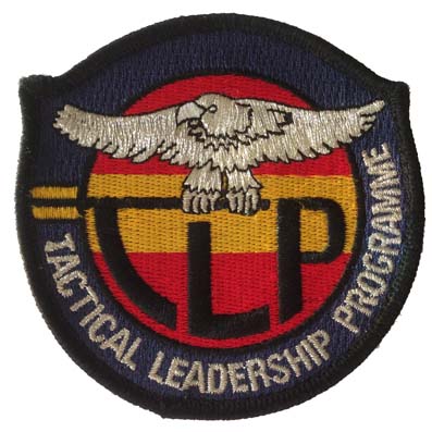 Escudo bordado TLP Tactical Leadership Programme Albacete España